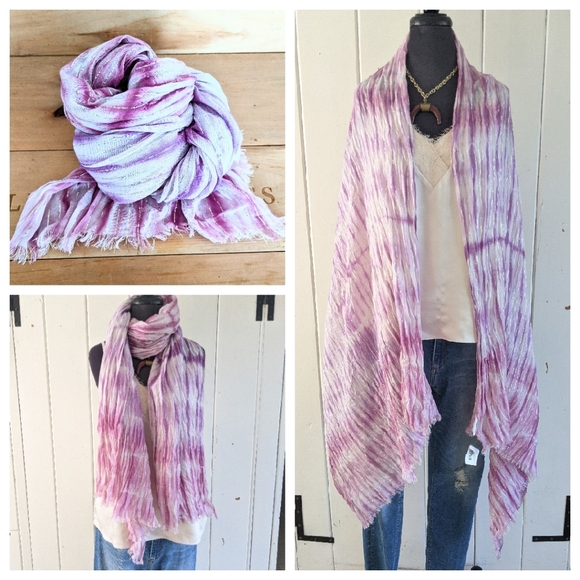 Pool to Party Subtle Luxury Scarf/Sarong NWT - Picture 1 of 8